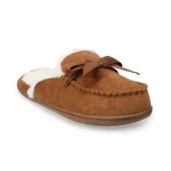 Women's Sonoma Goods For Life® Scuff Moccasin Slippers -Outlet Clothiza Store 4476498 Chestnut