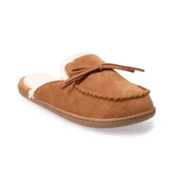 Women's Sonoma Goods For Life® Scuff Moccasin Slippers -Outlet Clothiza Store 4476498 Cognac