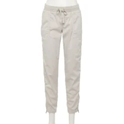 Women's Sonoma Goods For Life® Zipper-Hem Elastic-Waist Utility Jogger Pants -Outlet Clothiza Store 4530070 Almond