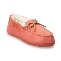 Women's Sonoma Goods For Life® Recycled Faux Suede Moccasin Slippers -Outlet Clothiza Store 4797537 Sun Baked