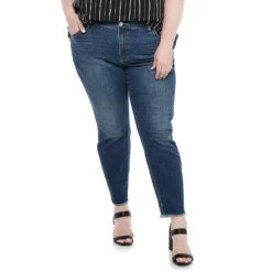 Plus Size Sonoma Goods For Life® Premium Mid-Rise Skinny Jeans -Outlet Clothiza Store 4916151 Medium Wash