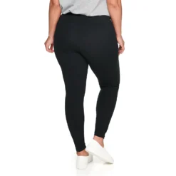 Plus Size Sonoma Goods For Life® Midrise Leggings -Outlet Clothiza Store 4966829 ALT
