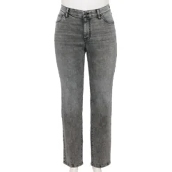 Plus Size Sonoma Goods For Life® Premium Mid-Rise Curvy Straight-Leg Jeans -Outlet Clothiza Store 4989903 Bellam