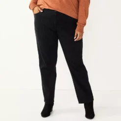 Plus Size Sonoma Goods For Life® Premium Mid-Rise Curvy Straight-Leg Jeans -Outlet Clothiza Store 4989903 Park