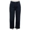 Plus Size Sonoma Goods For Life® Premium Curvy High-Waisted Straight-Leg Crop Jeans