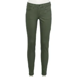 Petite Sonoma Goods For Life® Midrise Skinny Jeans -Outlet Clothiza Store 5005513 Dusty Olive
