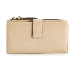 Sonoma Goods For Life® Paulie RFID-Blocking Tab Organizer Wallet -Outlet Clothiza Store 5009984 Irish Cream