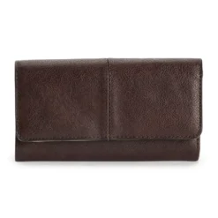 Sonoma Goods For Life® Keelan RFID-Blocking Filemaster Wallet -Outlet Clothiza Store 5009993 French Roast