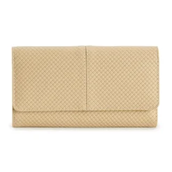 Sonoma Goods For Life® Keelan RFID-Blocking Filemaster Wallet -Outlet Clothiza Store 5009993 Woven Warm Taupe