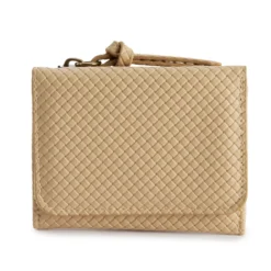Sonoma Goods For Life® Anna RFID-Blocking Indexer Wallet -Outlet Clothiza Store 5014567 Woven Warm Taupe