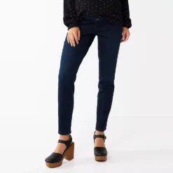 Maternity Sonoma Goods For Life® Inset Belly Jeggings -Outlet Clothiza Store 5032473 Dark Indigo