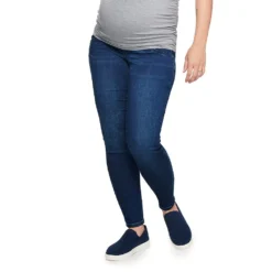 Maternity Sonoma Goods For Life® Over-The-Belly Jeggings -Outlet Clothiza Store 5035416 Dark Wash