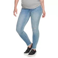 Maternity Sonoma Goods For Life® Over-The-Belly Jeggings -Outlet Clothiza Store 5035416 Light Wash