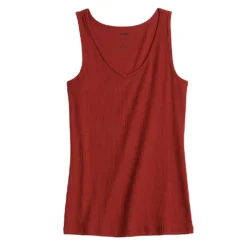 Women's Sonoma Goods For Life® Everyday Ribbed Tank -Outlet Clothiza Store 5046234 ALT5