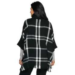 Women's Sonoma Goods For Life® Turtleneck Poncho -Outlet Clothiza Store 5161618 ALT