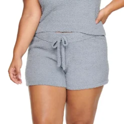 Plus Size Sonoma Goods For Life® x Denise Bidot Shorts -Outlet Clothiza Store 5181788 Gray