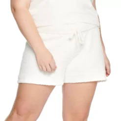 Plus Size Sonoma Goods For Life® x Denise Bidot Shorts -Outlet Clothiza Store 5181788 Ivory