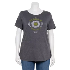 Plus Size Sonoma Goods For Life® National Parks Graphic Tee -Outlet Clothiza Store 5212613 Sequoia Sunflower
