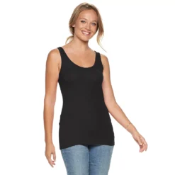 Women's Sonoma Goods For Life® Layering Tank -Outlet Clothiza Store 5226500 Black