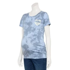 Maternity Sonoma Goods For Life® Fitted Crewneck Graphic Tee -Outlet Clothiza Store 5237042 Tie Dye Mama Life