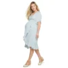 Maternity Sonoma Goods For Life® Flutter Sleeve Wrap Dress