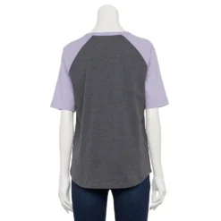 Women's Sonoma Goods For Life® Elbow Sleeve Baseball Graphic Tee -Outlet Clothiza Store 5242399 ALT