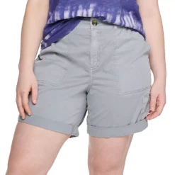 Plus Size Sonoma Goods For Life® Utility Bermuda Shorts