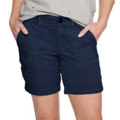 Women's Sonoma Goods For Life® Comfort Waist Utility Bermuda Shorts -Outlet Clothiza Store 5243469 Navy