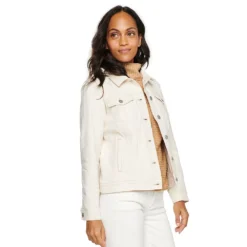 Petite Sonoma Goods For Life® Jean Jacket -Outlet Clothiza Store 5245182 Ecru
