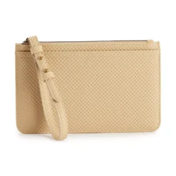 Sonoma Goods For Life® RFID-Blocking Wristlet -Outlet Clothiza Store 5261855 Woven Warm Taupe