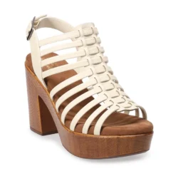 Sonoma Goods For Life® Norwalk Women's Block Heel Sandals -Outlet Clothiza Store 5274338 White