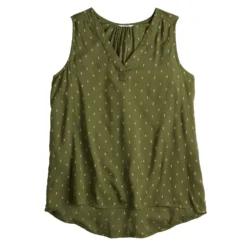 Women's Sonoma Goods For Life® V-Neck Tank -Outlet Clothiza Store 5297402 ALT5