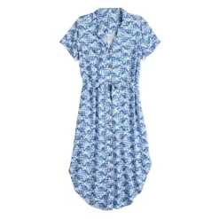 Women's Sonoma Goods For Life® Button Front Midi Shirt Dress -Outlet Clothiza Store 5345259 ALT5