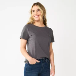 Women's Sonoma Goods For Life® Crewneck Tee -Outlet Clothiza Store 5484998 Gray
