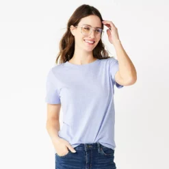Women's Sonoma Goods For Life® Crewneck Tee -Outlet Clothiza Store 5484998 Light Purple