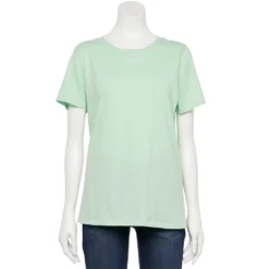 Women's Sonoma Goods For Life® Crewneck Tee -Outlet Clothiza Store 5484998 Mint Green
