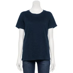 Women's Sonoma Goods For Life® Crewneck Tee -Outlet Clothiza Store 5484998 Navy