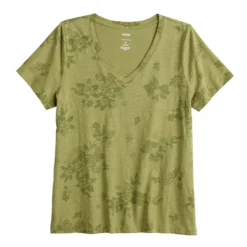 Women's Sonoma Goods For Life® Everyday V-Neck Tee -Outlet Clothiza Store 5485729 ALT