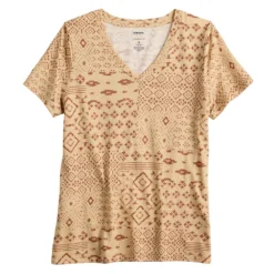 Women's Sonoma Goods For Life® Everyday V-Neck Tee -Outlet Clothiza Store 5485729 ALT5