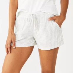 Women's Sonoma Goods For Life® Pajama Shorts -Outlet Clothiza Store 5490352 Gray Feeder