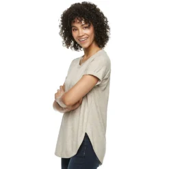 Women's Sonoma Goods For Life® Supersoft Dolman Tunic -Outlet Clothiza Store 5499245 Cream Heather