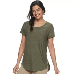 Women's Sonoma Goods For Life® Supersoft Dolman Tunic -Outlet Clothiza Store 5499245 Olive