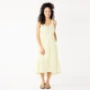 Women's Sonoma Goods For Life Tiered Midi Dress