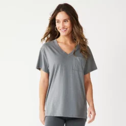 Women's Sonoma Goods For Life® Tunic Tee -Outlet Clothiza Store 5508079 Dark Gray