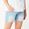 Maternity Sonoma Goods For Life® Over-The-Belly Panel Jean Shorts