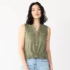 Women's Sonoma Goods For Life® Popover V-neck Utility Tank