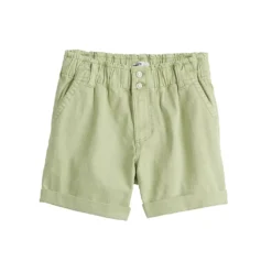 Women's Sonoma Goods For Life® Paperbag waist Denim Shorts -Outlet Clothiza Store 5523356 ALT5