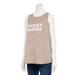 Maternity Sonoma Goods For Life® Graphic Muscle Tank -Outlet Clothiza Store 5529124 Happy Mama