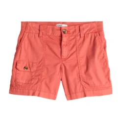 Women's Sonoma Goods For Life® Comfort Waist 5" Utility Shorts -Outlet Clothiza Store 5542176 ALT5