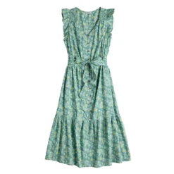 Women's Sonoma Goods For Life® Ruffle Midi Dress -Outlet Clothiza Store 5547162 ALT5